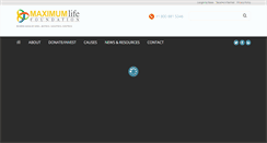 Desktop Screenshot of maxlife.org